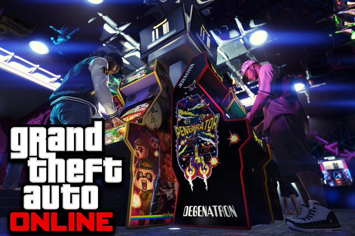 GTA Online : Salle d'arcade et voitures, nouveautés de la mise à jour